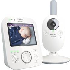 Philips Avent Sécurité Enfant Philips Avent SCD843/26 Babyphone vidéo Technologie A-FHSS Ecran 3.5 Fonction Répondre a bébé