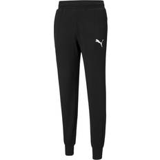 Puma Herre Bukser Puma Men's Essentials Logo Sweatpants - Black