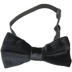 Slipsar & Flugor Barnkläder Bow Tie in Velvet Imitation - Black