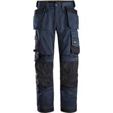 6251 Stretch Loose Fit Holster Pockets Work Trousers - Navy\Black