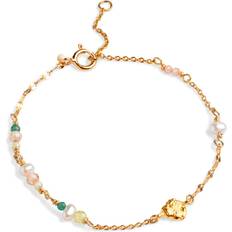 ENAMEL Copenhagen Lucie Bracelet - Gold/Forest