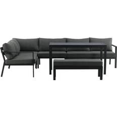 5 Loungeset Utemöbler Venture Design Ramos Loungeset, 1 Bord inkl. 5 Soffor