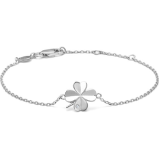 Mads z clover armbånd Mads Z Clover Bracelets - Silver/Transparent