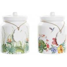 Dkd Home Decor Garden Tropical Köksbehållare 2st 2.3L