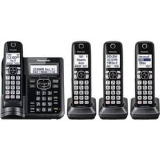 Landline Phones Panasonic KX-TGF544B Quad