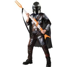 Star wars dräkt barn Maskerad Smiffys Star Wars Mandalorian Barn Maskeraddräkt