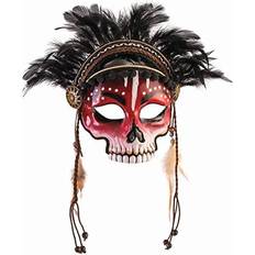 Skeletons Facemasks Forum Novelties Voodoo Skull Mask