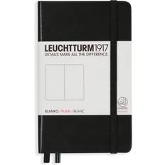 Leuchtturm1917 a6 Leuchtturm1917 Notesbog A6 Pocket Plain Black