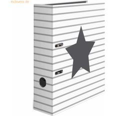 Etikettierer & Etiketten Herma Motif file A4 stars white striped