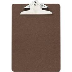 Officemate Officemate Hardboard Clipboard, 6" x 9" Brown