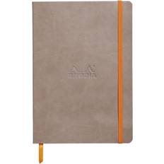 Rhodia Rhodiarama anteckningsbok A5, soft cover taupe linjerad