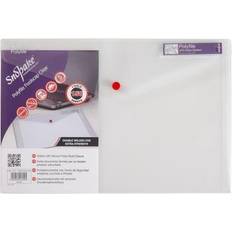 Office Supplies 11154X Polyfile Wallet File Polypropylene Foolscap Clear (Pack 5)