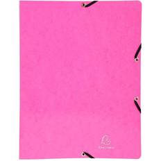 Pink Binders & Folders Exacompta Ring Binder Pressboard A4 2 ring 15 mm Pink