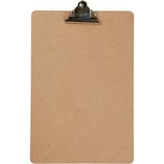 Creativ Company Clipboard MDF A4 Sølv clips