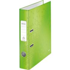 Office Supplies Leitz 180° WOW Laminated Lever Arch File. 80mm. A4. Green