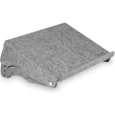 Grå Dokumentholder & Flipstativer Bakker & Elkhuizen Q-doc 515 Circular Document Holder Grey (1 stk) Dokumentholdere BNEQDOC515CLGY