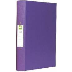 Purple Binders & Folders Q-CONNECT 2-Ring Binder A4 Purple KF01474