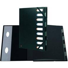 Exacompta Sorteringsmapp 9-flik svart