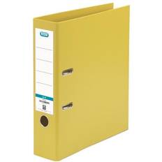 Binders & Folders ELBA 70mm Plastic A4 Lever Arch File Yellow