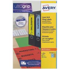 Avery Lever Arch Filing Laser Labels. Product colour: Multicolour Sh