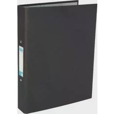 ELBA A4 Black 25mm Paper Over Board Ring Binder (10 Pack)