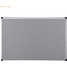 Grøn Opslagstavler Bi-Office Opslagstavle Maya aluminiumsramme, 90 x 120 cm, grå 120x120cm