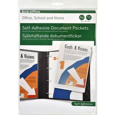 Selvklæbende tape BNTOFFICE bnt office Plastlommer selvklæbende A4 10-pak