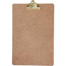 Creativ Company Clipboard MDF A4 Messing clips