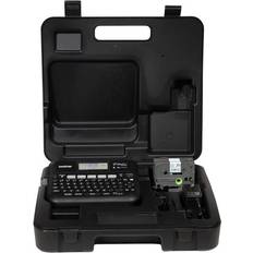 Labelmaskiner Etiketprintere & Etiketmaskiner Brother P-Touch Desktop Thermal Label Maker, Black (PTD460BTVP) Black