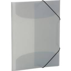 Herma Elasticated folder A4 PP translucent grey