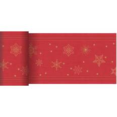 Bordløber rød Duni Bordløber Dunicel 0,15x20 m Star Shine Red,1 rl