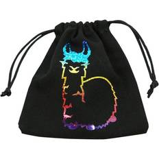 Q Workshop Fabulous Llama Dice Bag Rainbow