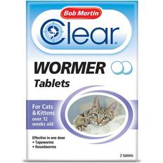 Bob Martin Clear 2 Cat Kitten Dewormer pack