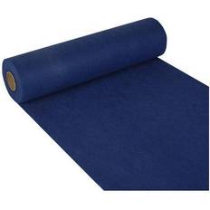 Bleu Nappes Papstar Chemin de table 'soft selection' bleu foncé