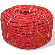 Navigation vidaXL Corde Bateau Polypropylène Rouge 14mm
