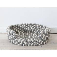 Wooldot hundeseng Hundeseng S 40x30x20 uld lysegrå