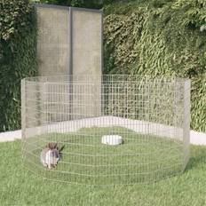 vidaXL Enclos d'Animaux en Liberté 12 Panneaux 54x100 cm