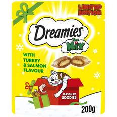 Dreamies Pets Dreamies Mix Cat Treats with Turkey Salmon 200g
