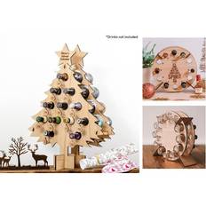 Advent Calendars Wooden Alcohol Advent Calendar