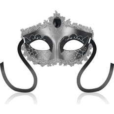 Ohmama sort diamant eyemask grå