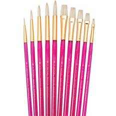 White Bristle Super Value Brush Pack