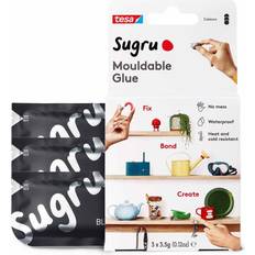 Svarte Lim Sugru Mouldable Glue 3-pack Black