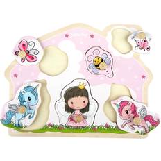 Barbo Toys Knoppuslespil Barbo Toys Fairy & Unicorn 6 Pieces