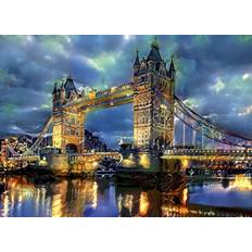 Bluebird Tower Bridge England London Bridge 1000 Pieces