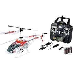 Carson RC-lelut Carson 500507161 Easy Tyrann 250 Red Remote Control Helicopter, Robust Rtf