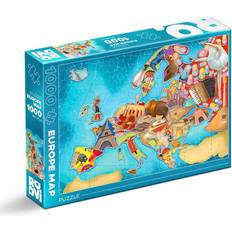 Europe map Roovi Europe Map 1000 Pieces