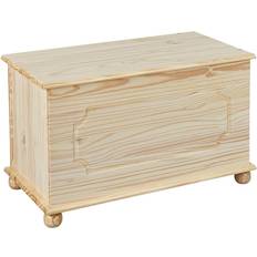 Sisustusyksityiskohdat Inter Link Säilytyslaatikko Emelina 89 cm Puu Beige