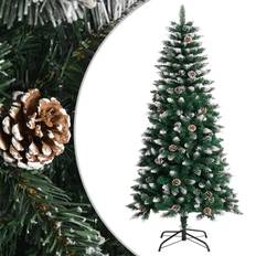 Decoraciones de Navidad vidaXL Artificial Con Soporte PVC Verde 120 cm Árbol de Navidad