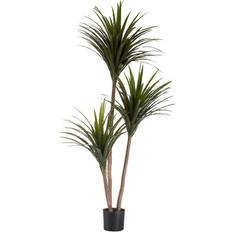 Ibergarden Dekorativ plante Smalt blad Grøn Plastik (80 x 200 x 105 cm) Billede