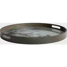 Clear Spejlbakke Rund S Ø48 Cm Sidebord & Aflastningsbord Spejlglas 20301